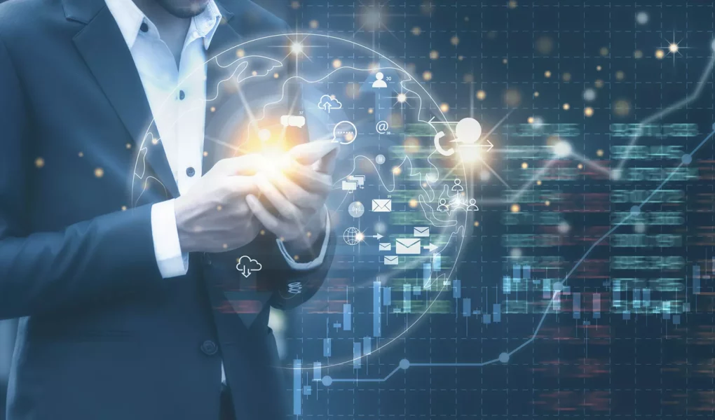 business-man-using-mobile-phone-with-icon-network